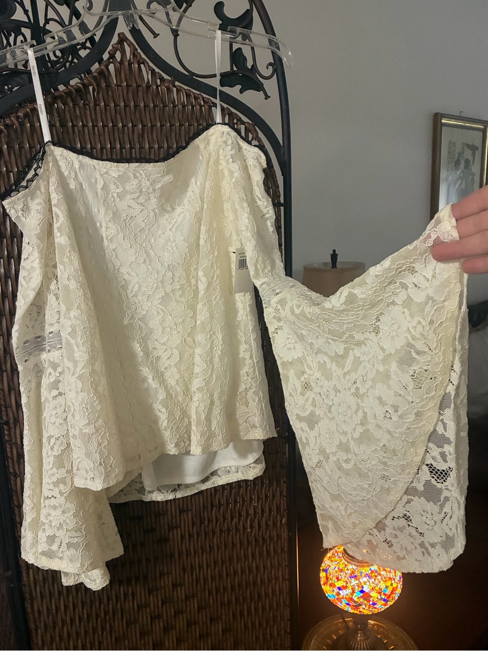Laundry By Shelli Segal Off the Shoulder Blouse